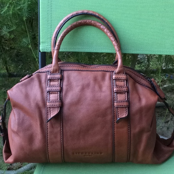Liebeskind Handbags - Liebeskind Berlin  cognac Leather satchel